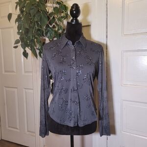 Y2k Mesh Sparkly Longsleeve Fairy Top/t336